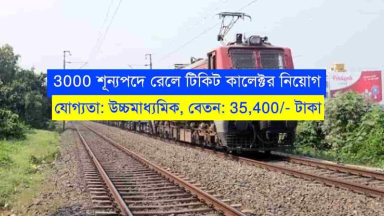 Railway Ticket Collector Recruitment