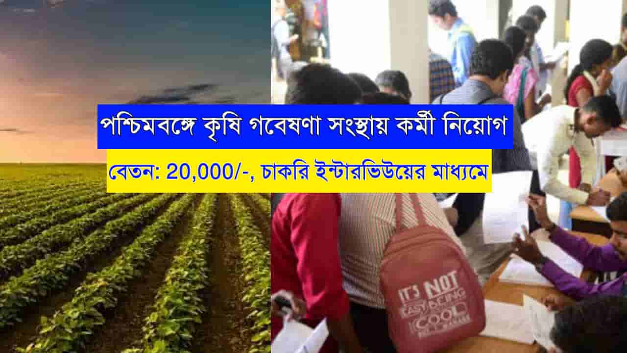 Agricultural Research Institute Recruitment