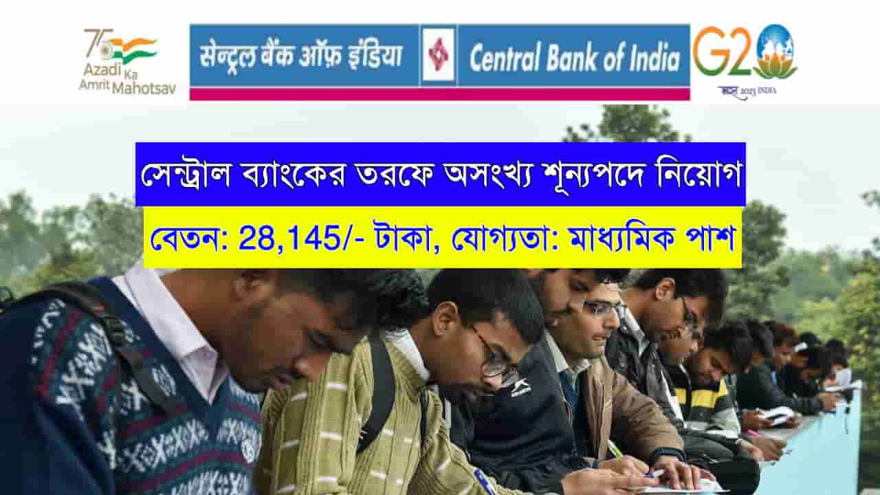 Central Bank Recruitment 2023