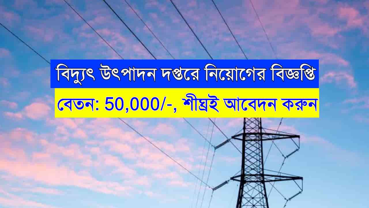 Electricity Department Recruitment